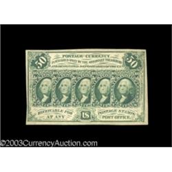 Fr. 1313 50c First Issue Extremely Fine.