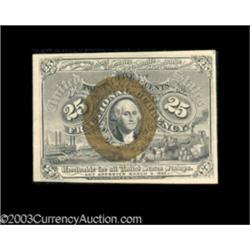 Fr. 1286 25c Second Issue Very Choice New.