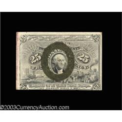 Fr. 1288 Second Issue 25¢ Choice About New.