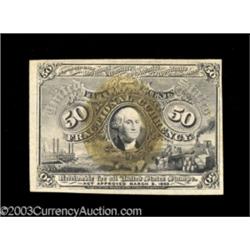 Fr. 1320 50¢ Second Issue Very Choice New.