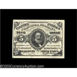 Fr. 1238 5c Third Issue Very Choice New.