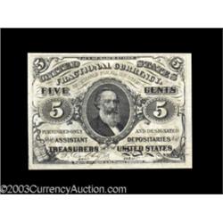 Fr. 1239 5c Third Issue Gem New.