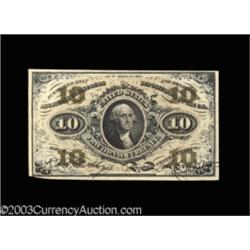 Fr. 1252 10c Third Issue Very Choice New.