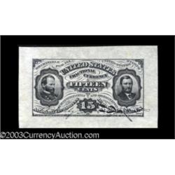 Fr. 1272SP 15c Third Issue Wide Margin Face Choice About New.