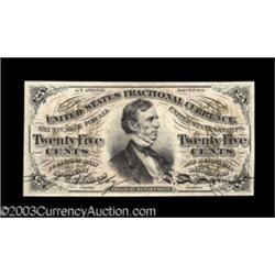 Fr. 1291 25c Third Issue Superb Gem New.