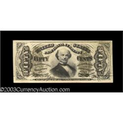 Fr. 1324 50c Third Issue Spinner Very Choice New.