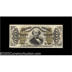 Fr. 1327 50c Third Issue Spinner Very Choice New.