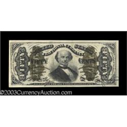 Fr. 1340 50c Third Issue Spinner About New.