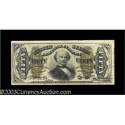 Fr. 1342 50c Third Issue Spinner Very Choice New.