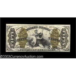 Fr. 1344 50¢ Third Issue Justice Very Choice New.