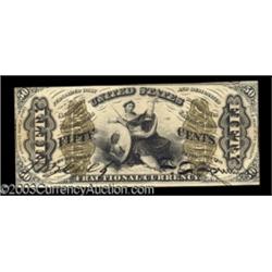 Fr. 1355 50c Third Issue Justice New.