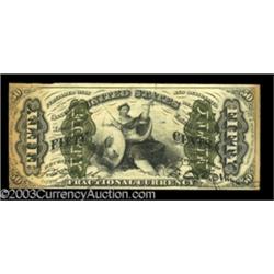 Fr. 1359 50c Third Issue Justice New.