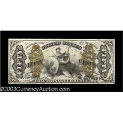 Fr. 1362 50c Third Issue Justice Gem New.