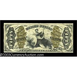 Fr. 1362 50¢ Third Issue Justice Very Choice New.