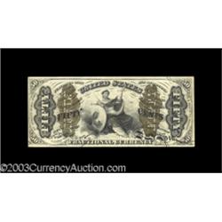 Fr. 1362 50c Third Issue Justice About New.