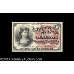 Fr. 1258 10c Fourth Issue Gem New.