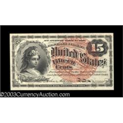 Fr. 1267 15c Fourth Issue Superb Gem New.