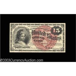 Fr. 1267 15¢ Fourth Issue Choice About New.