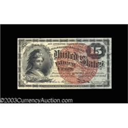 Fr. 1271 15¢ Fourth Issue Choice About New.