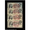 Image 1 : Four 15c Fourth Issue Notes.