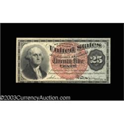 Fr. 1307 25c Fourth Issue Choice New.