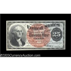 Fr. 1307 25c Fourth Issue Choice New.