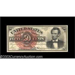 Fr. 1374 50c Fourth Issue Lincoln Choice New.