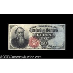 Fr. 1376 50c Fourth Issue Stanton Very Choice New.