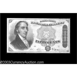 Fr. 1379 50c Fourth Issue Dexter Gem New.