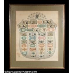 Gray Fractional Currency Shield.