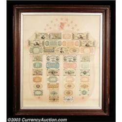 Pink Fractional Currency Shield.