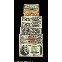 Eight High Grade Fractionals.