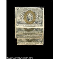 Four Second Issue Notes.