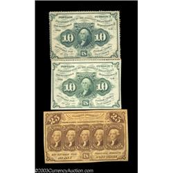 Three First Issue notes.