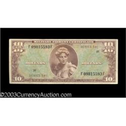 Series 541 $10 Extremely Fine-About New.