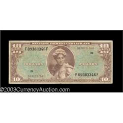 Series 541 $10 Very Fine.