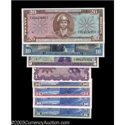 Series 681 Complete Set with Matched Final Two Digits.