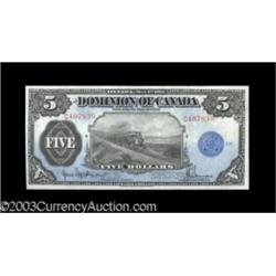 DC-21f $5 1912 Choice Extremely Fine.