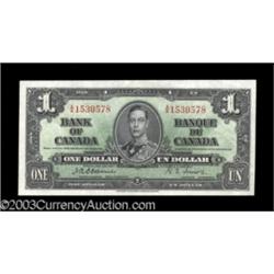 BC-21a $1 1937 Gem Crisp Uncirculated.
