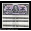 Image 1 : Ten Consecutive BC-24b $10 1937 Gem Crisp Uncirculated.