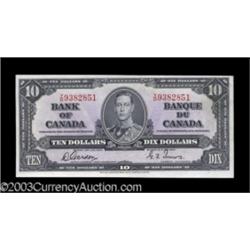 Two Consecutive BC-24b $10 1937.