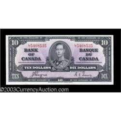 Two Consecutive BC-24c $10 1937.