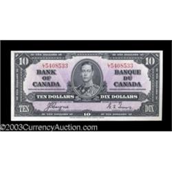 Two BC-24c $10 1937 Choice Crisp Uncirculated.
