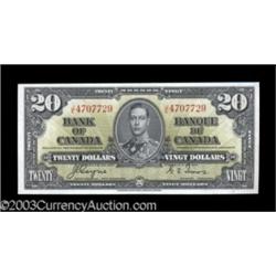 BC-26c $20 1937 Choice Crisp Uncirculated.