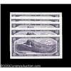 Image 2 : Five Consecutive BC-32b Devil's Face $10 1954 Choice Crisp Uncirculated or Better.