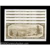Image 2 : Five Consecutive BC-35a Devil's Face $100 1954 Choice About Uncirculated.