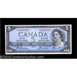 BC-39a-i $5 1954 Asterisk Replacement Note Gem Crisp Uncirculated.