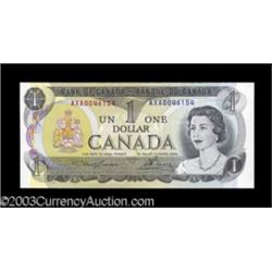 BC-46aT-i $1 1973 Test Note Gem Crisp Uncirculated.