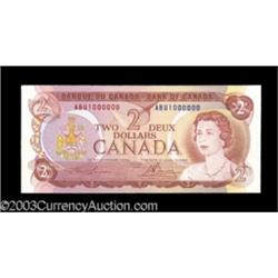 Two Consecutive BC-47a-i $2 1974 Choice Crisp Uncirculated.