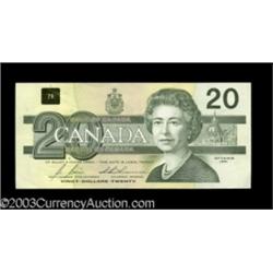 BC-58b/BC60a $20/$100 1991 About Uncirculated.